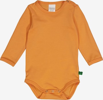 Fred's World by GREEN COTTON Rompertje/body 'Langarm' in Wit