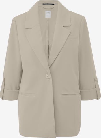 Blazer QS en beige : devant