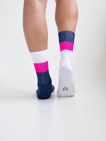 INCYLENCE Athletic Socks 'MIRRORED' in Pink