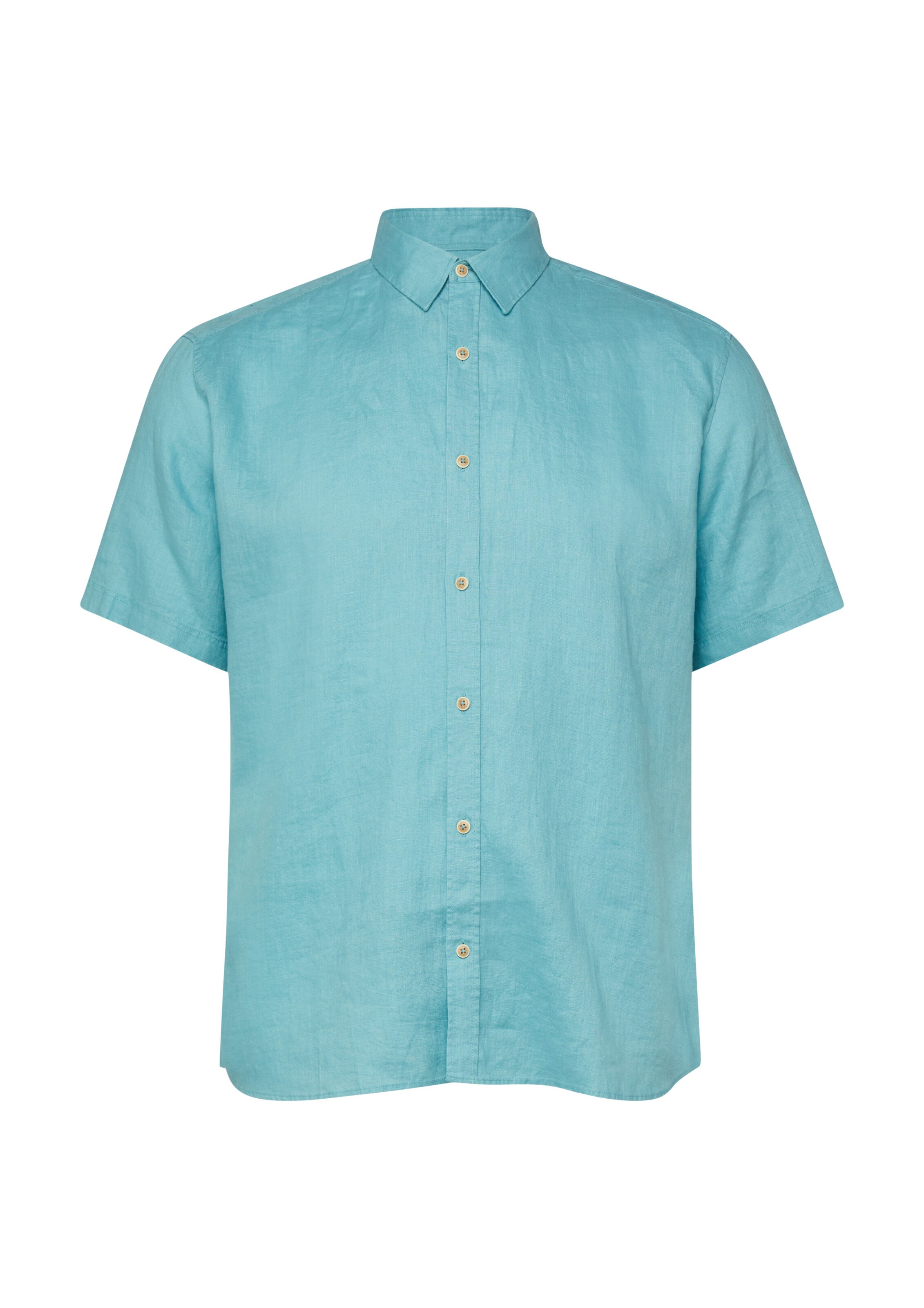 s.Oliver Button Up Shirt in Blue: front