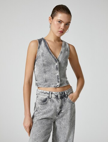 Koton Bodywarmer in Grijs: voorkant