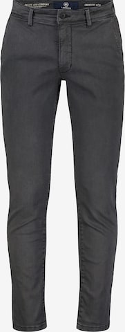 Coupe slim Pantalon chino LERROS en gris : devant