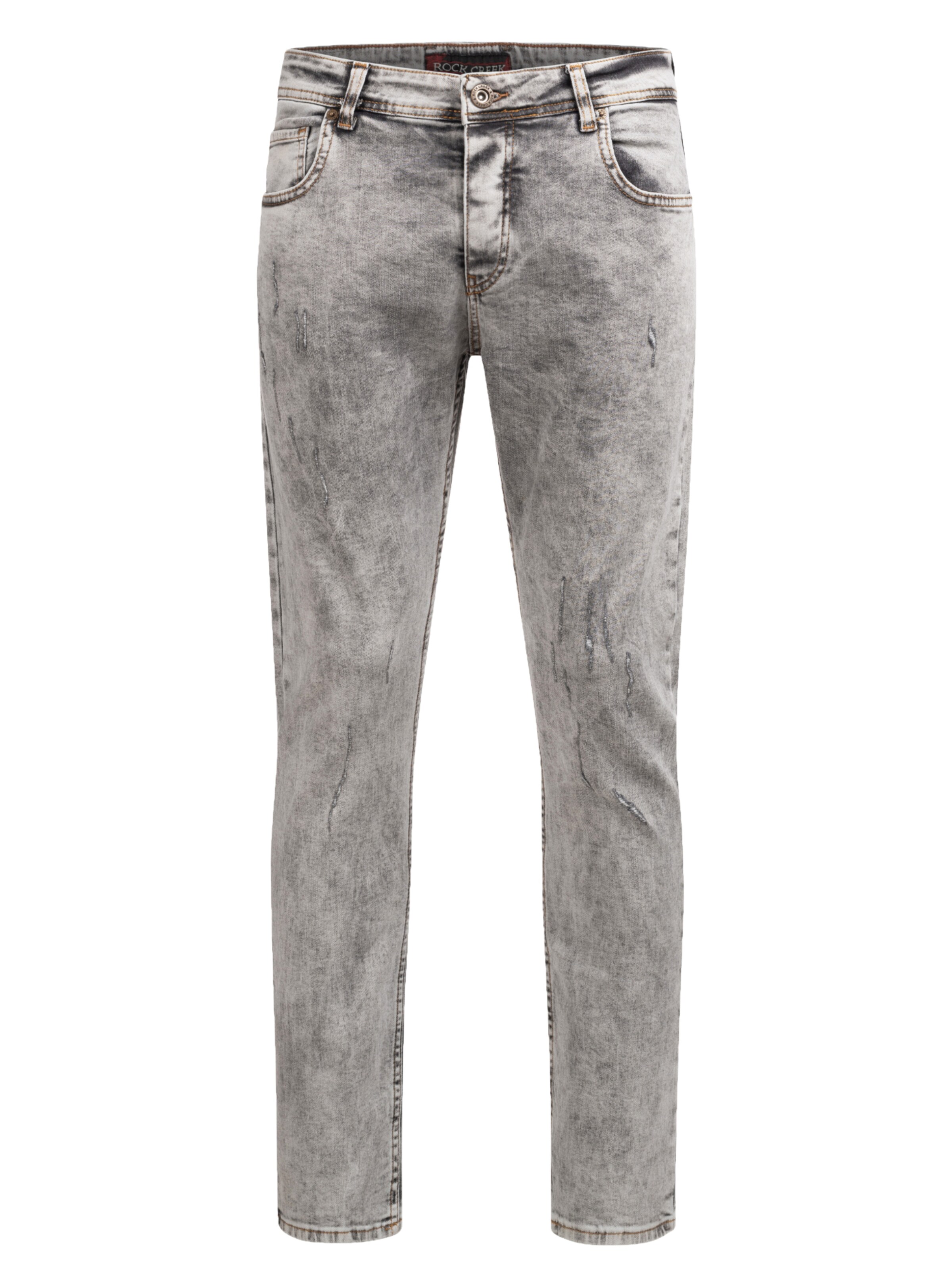 Rock Creek Jeans in Grey denim, Item view