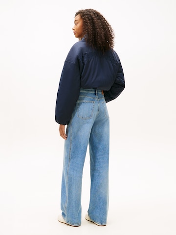 Tommy Jeans Szeroka nogawka Jeansy 'CLAIRE' w kolorze niebieski