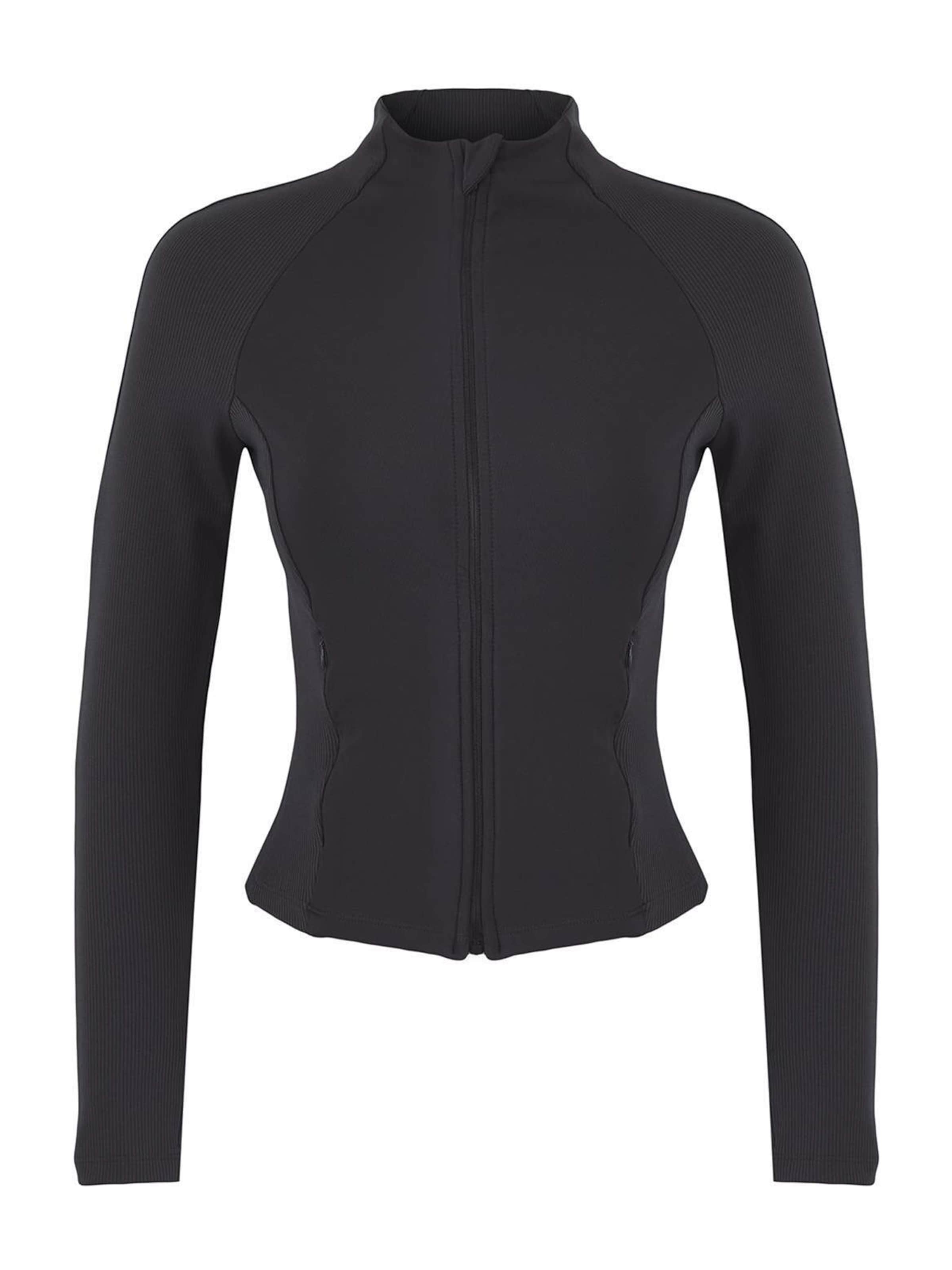 Veste de sport Trendyol en gris : devant