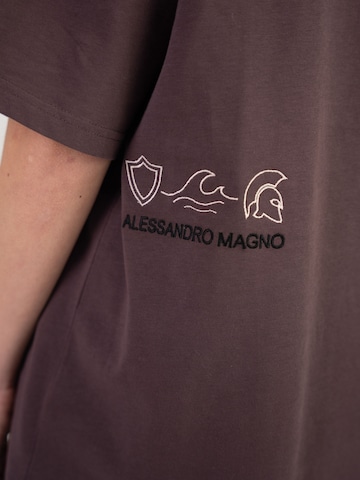 Alessandro Magno Shirt in Brown