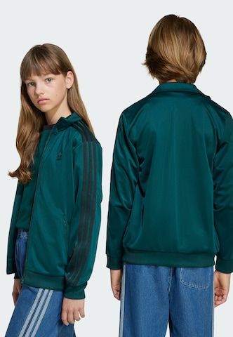 Giacca di felpa 'Adicolor Firebird' di ADIDAS ORIGINALS in verde