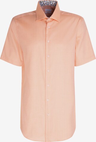 SEIDENSTICKER Comfort fit Business Shirt in Orange: front