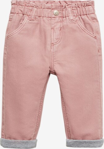 MANGO KIDS Szabványos Farmer 'JEANS' - rózsaszín: elől