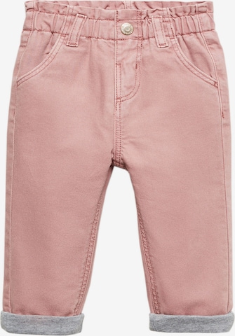 MANGO KIDSregular Traperice 'JEANS' - roza boja: prednji dio