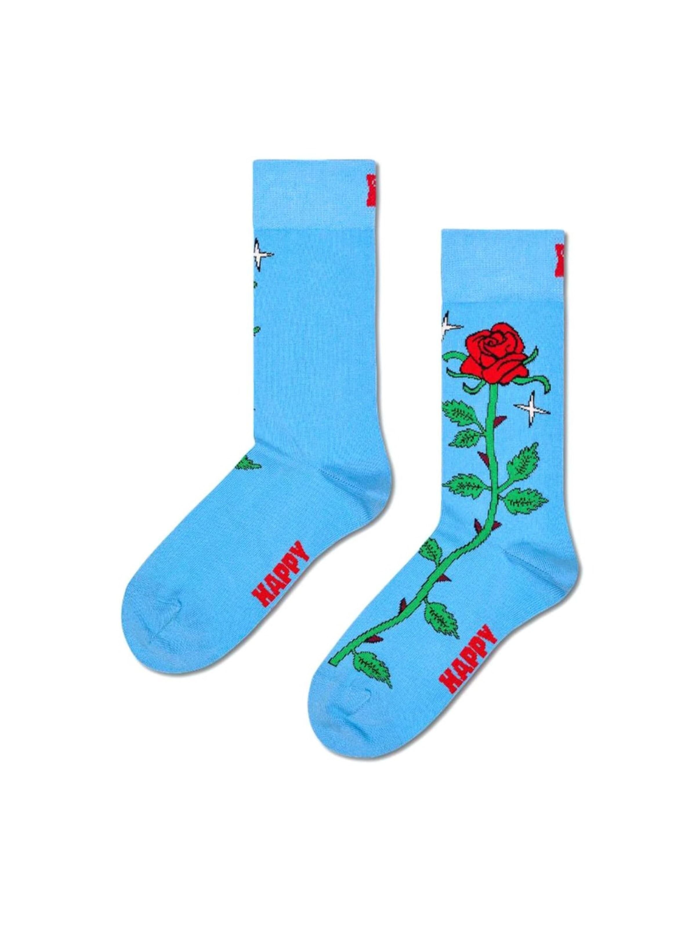 Calzino di Happy Socks in blu: frontale