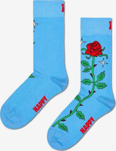 Happy Socks Socken 'Rose Sock' in 36-40 in blau, Produktansicht
