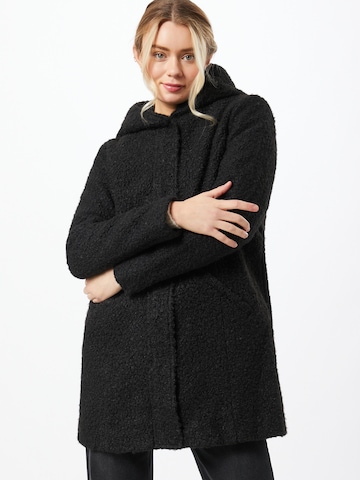 Manteau mi-saison 'Sonya' JDY en noir : devant