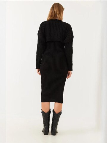 Abito in maglia di Bianco Lucci in nero