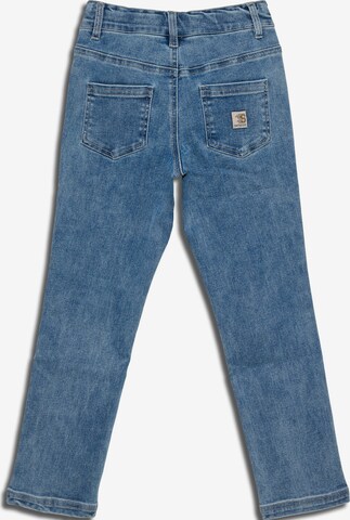 SOMETIME SOON Slimfit Jeans in Blau