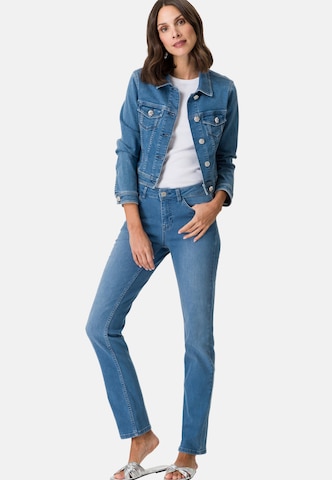 zero Slimfit Jeans in Blauw