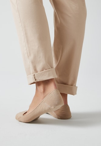 SNOCKS Ankle Socks in Beige