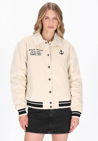 DreiMaster Vintage Between-season jacket in Beige: front