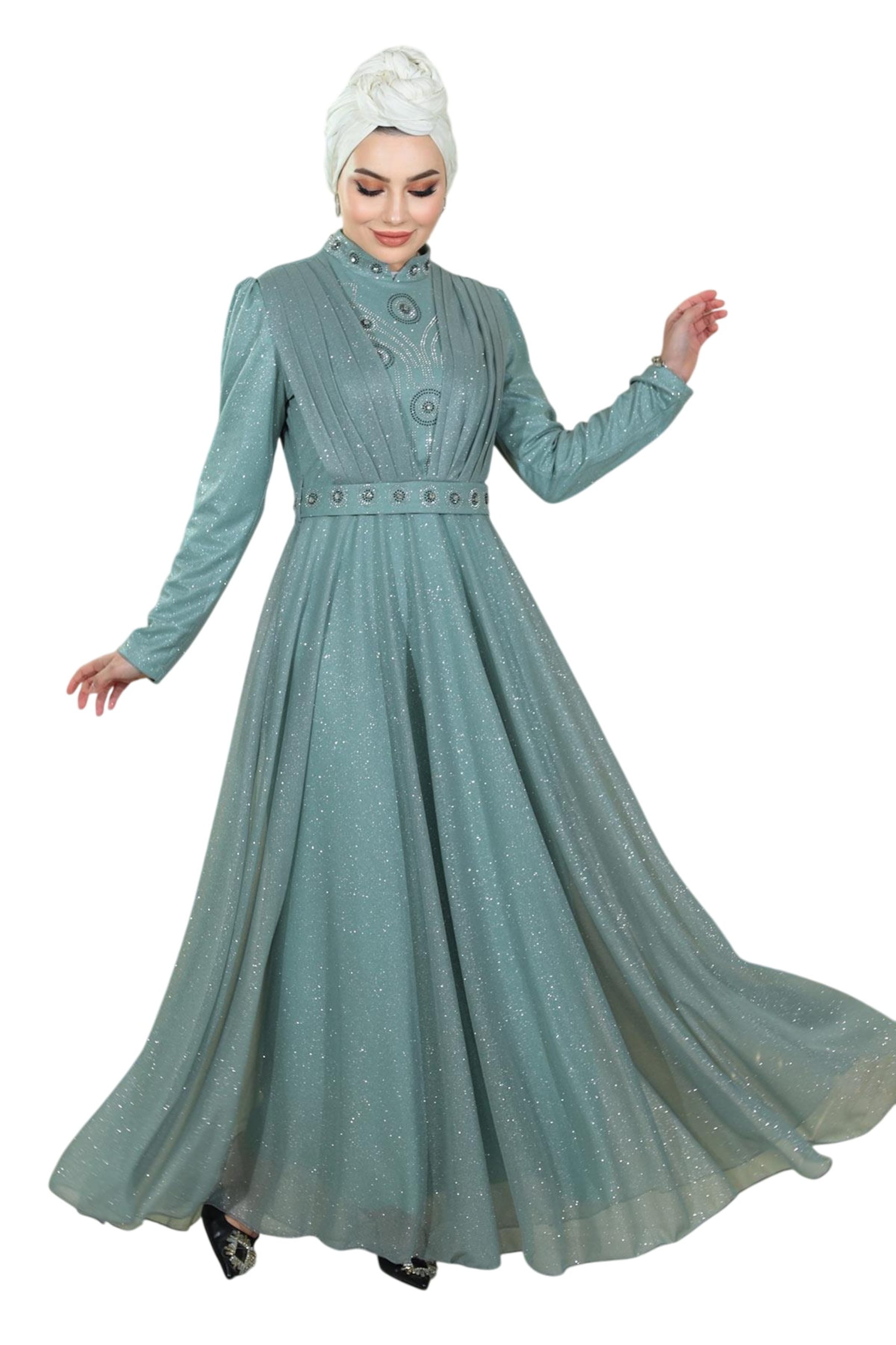 MODAMIHRAM Evening dress in Green