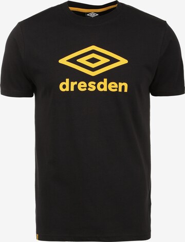 T-Shirt fonctionnel 'SG Dynamo Dresden' UMBRO en noir : devant