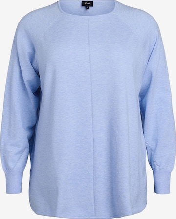 mėlyna Zizzi Megztinis 'Caella': priekis