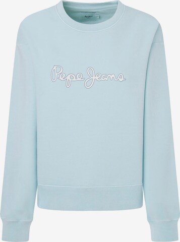 Pepe Jeans Sweatshirt 'LANA' in Blauw: voorkant