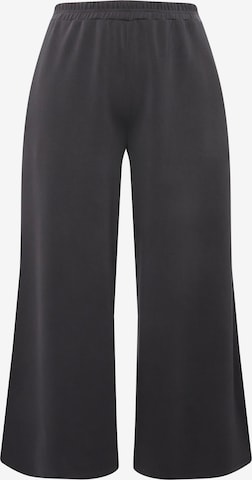 Wide Leg Pantalon Ulla Popken en gris : devant