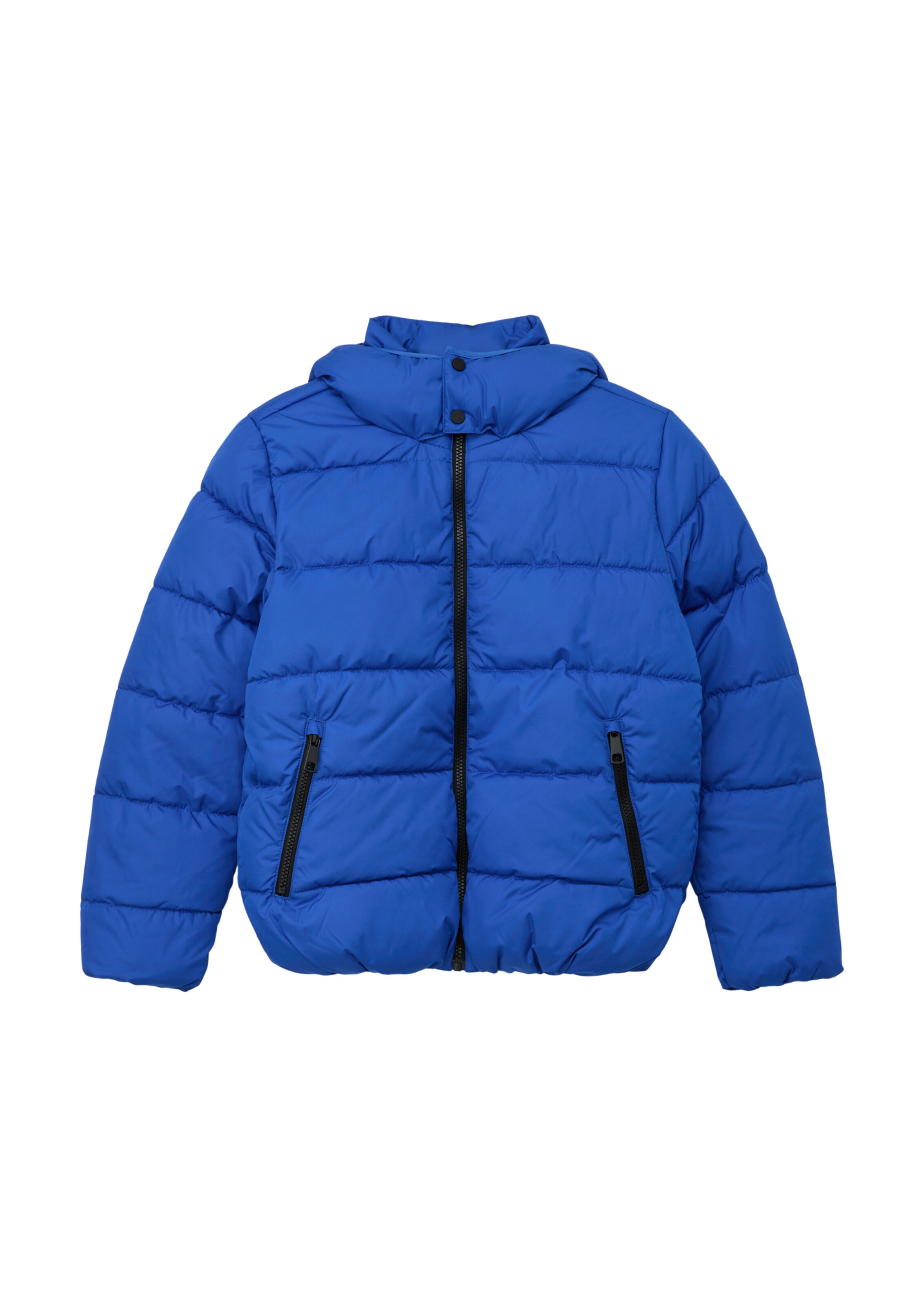 s.Oliver Winterjas in Blauw: voorkant