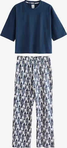 Next Пижама в Синий: спереди