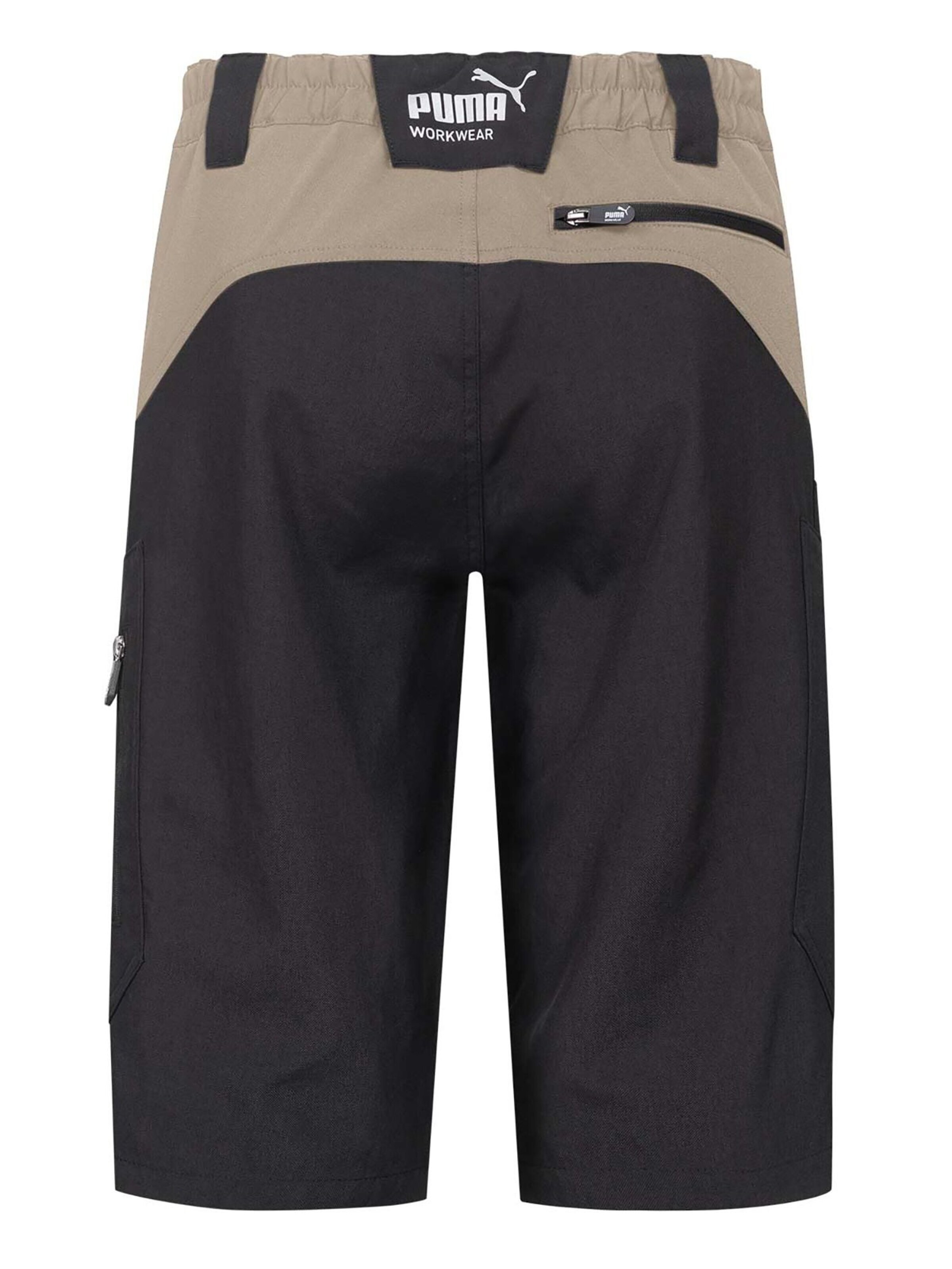 PUMA Workwear Regular Athletic Pants 'Puma Workwear Pro One' in Brown