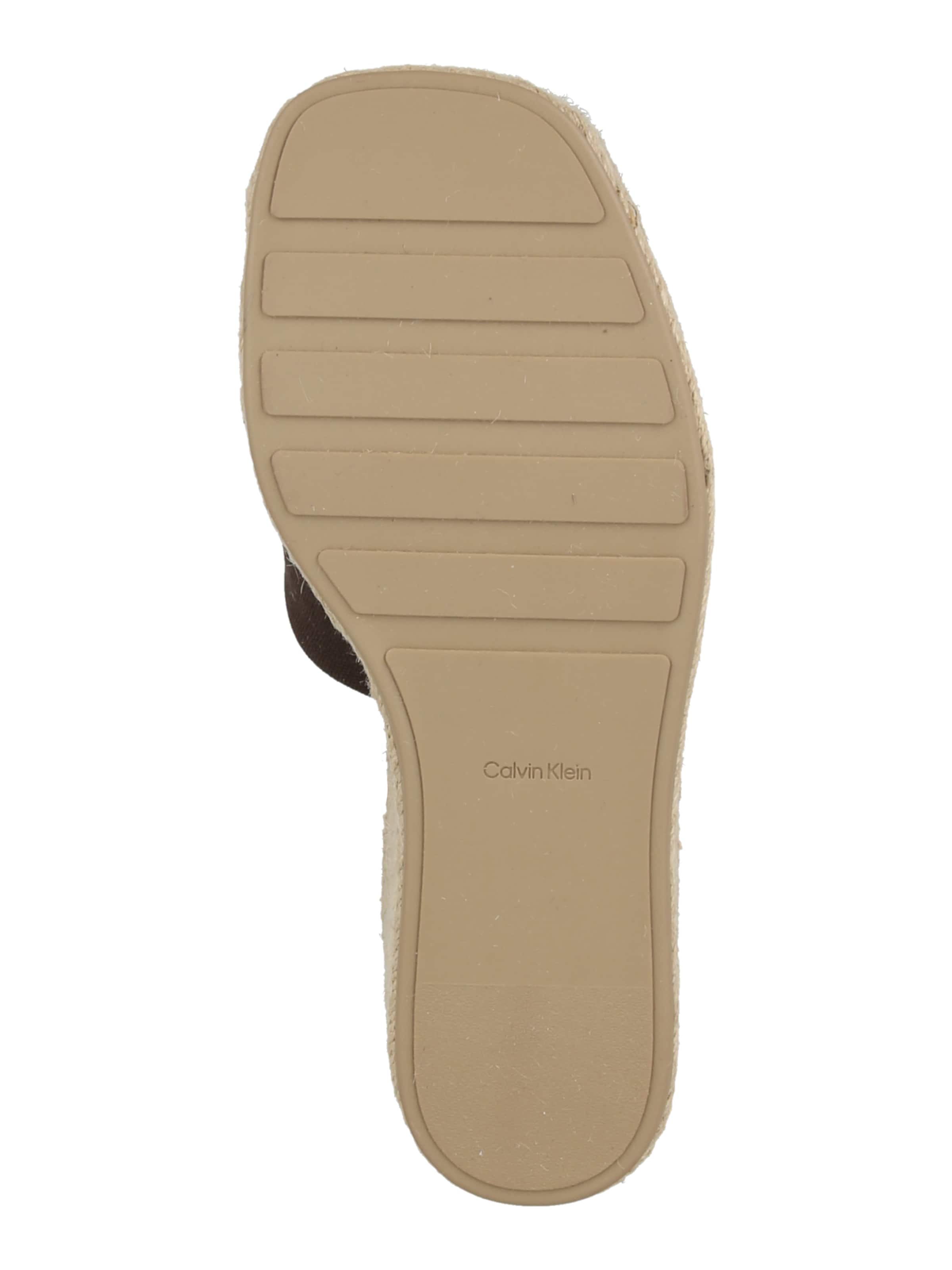 juoda Calvin Klein Standartinis Sandalai