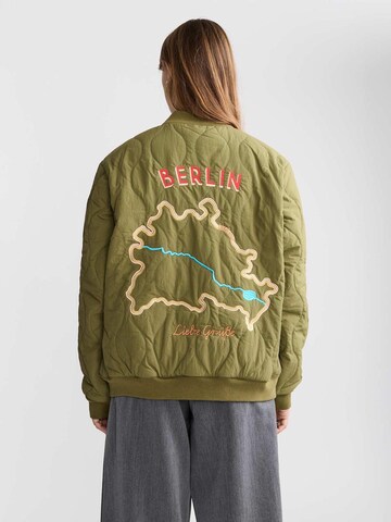 Yahmo Übergangsjacke 'Trudi' in Grün