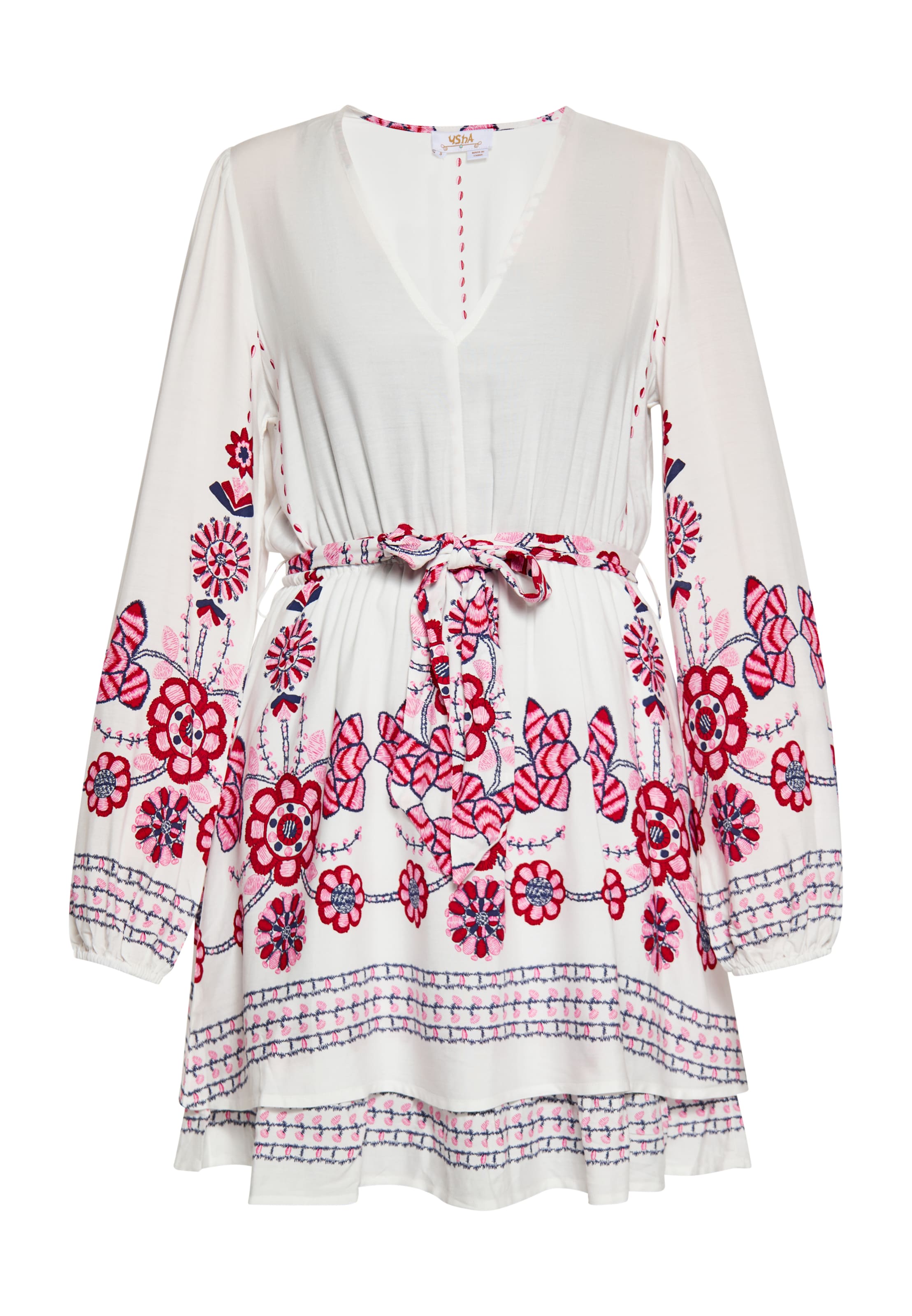 usha FESTIVAL Šaty - námornícka modrá / ružová / červená / biela, Produkt