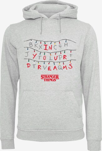 F4NT4STIC Sweatshirt 'Stranger Things In Your Dreams Netflix TV Series' in Grey: front