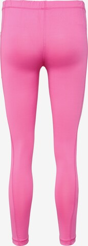 Hummel Skinny Sporthose 'MT MABLEY' in Pink