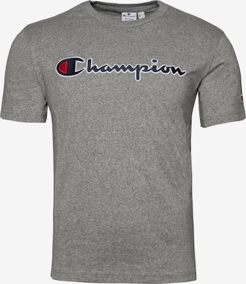 Champion Authentic Athletic Apparel Shirt in Grijs: voorkant