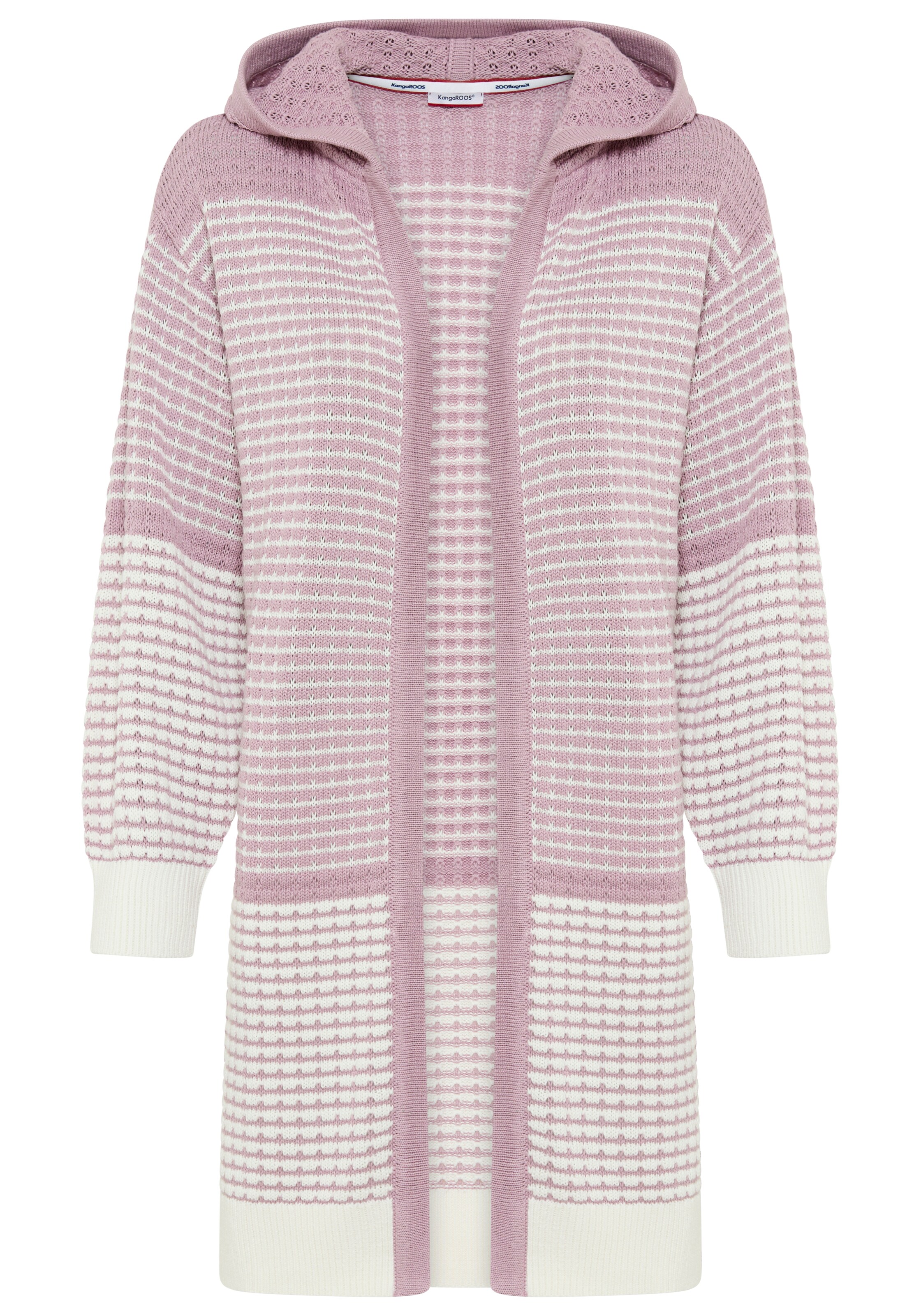 KangaROOS Knit Cardigan in Pink: front