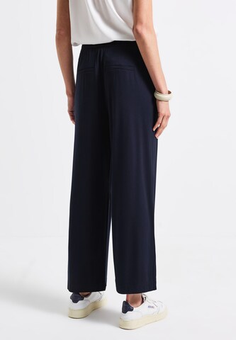 STREET ONE Loosefit Hose in Blau