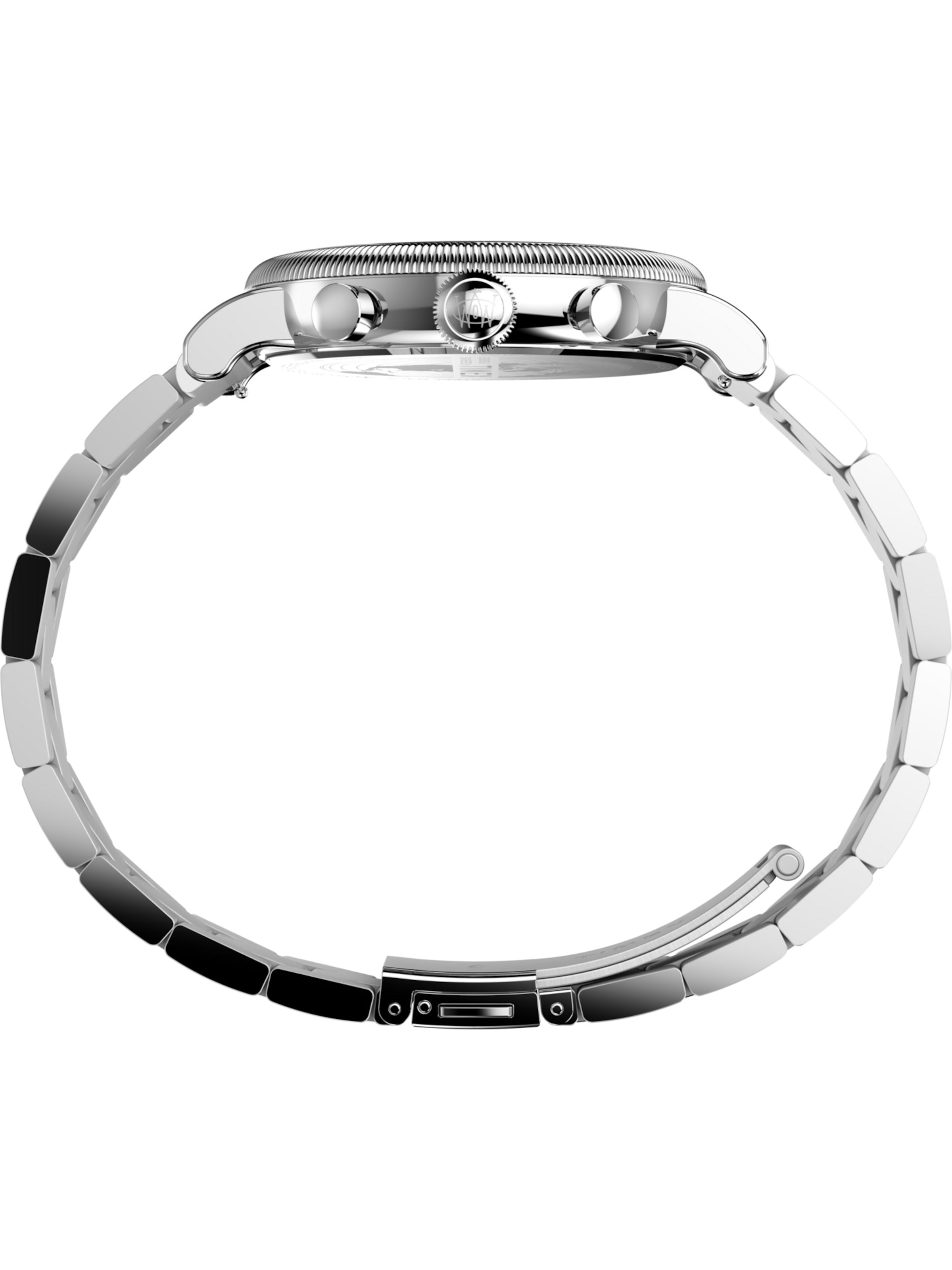 TIMEX Analog watch 'Waterbury Coin Edge' in Silver