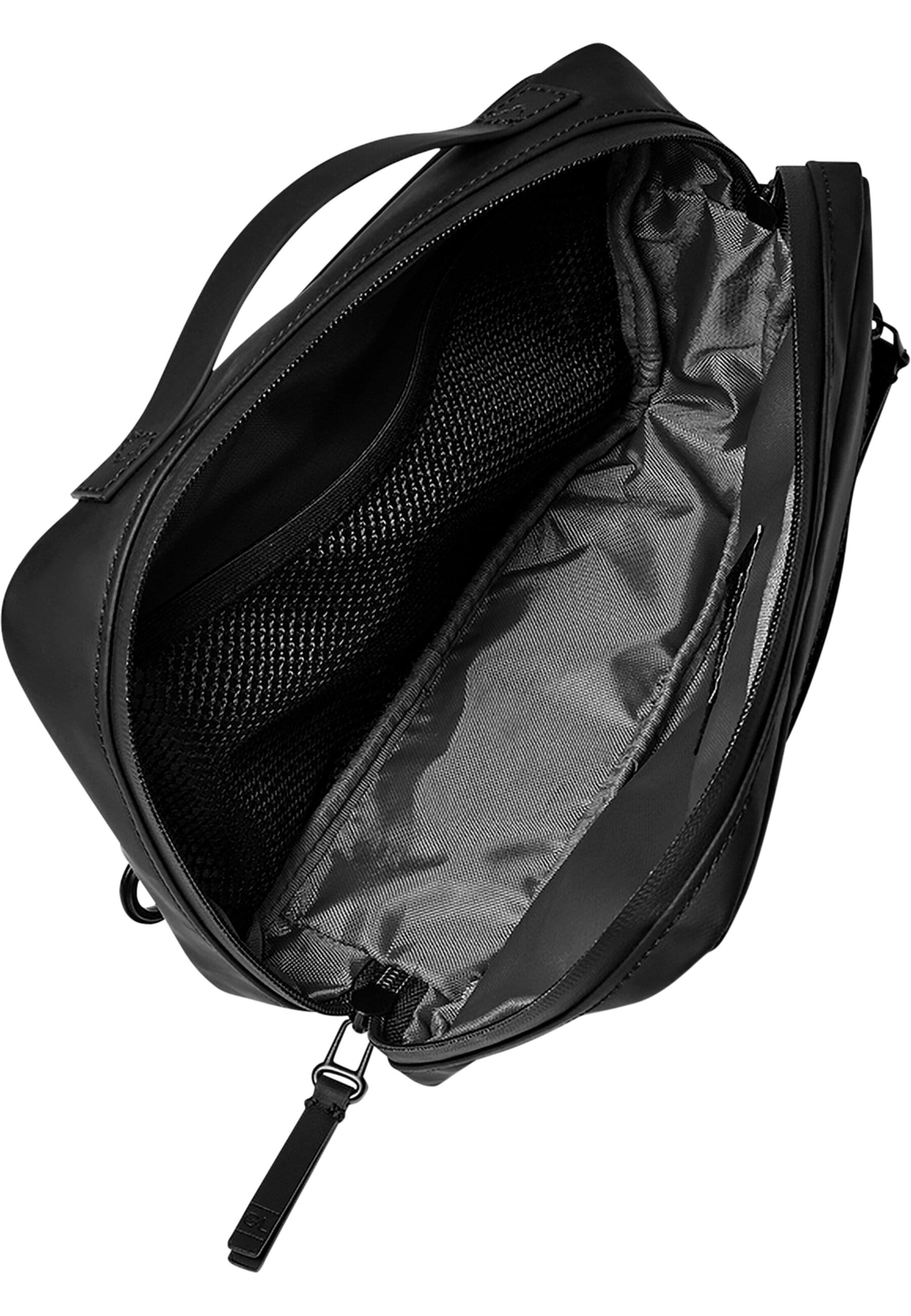 Gaston Luga Schoudertas 'Däsh' in Zwart