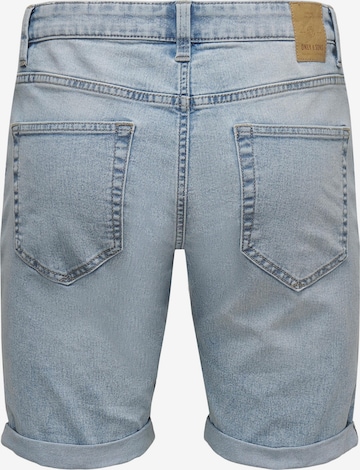 Only & Sons Regular Jeans 'Ply' i blå