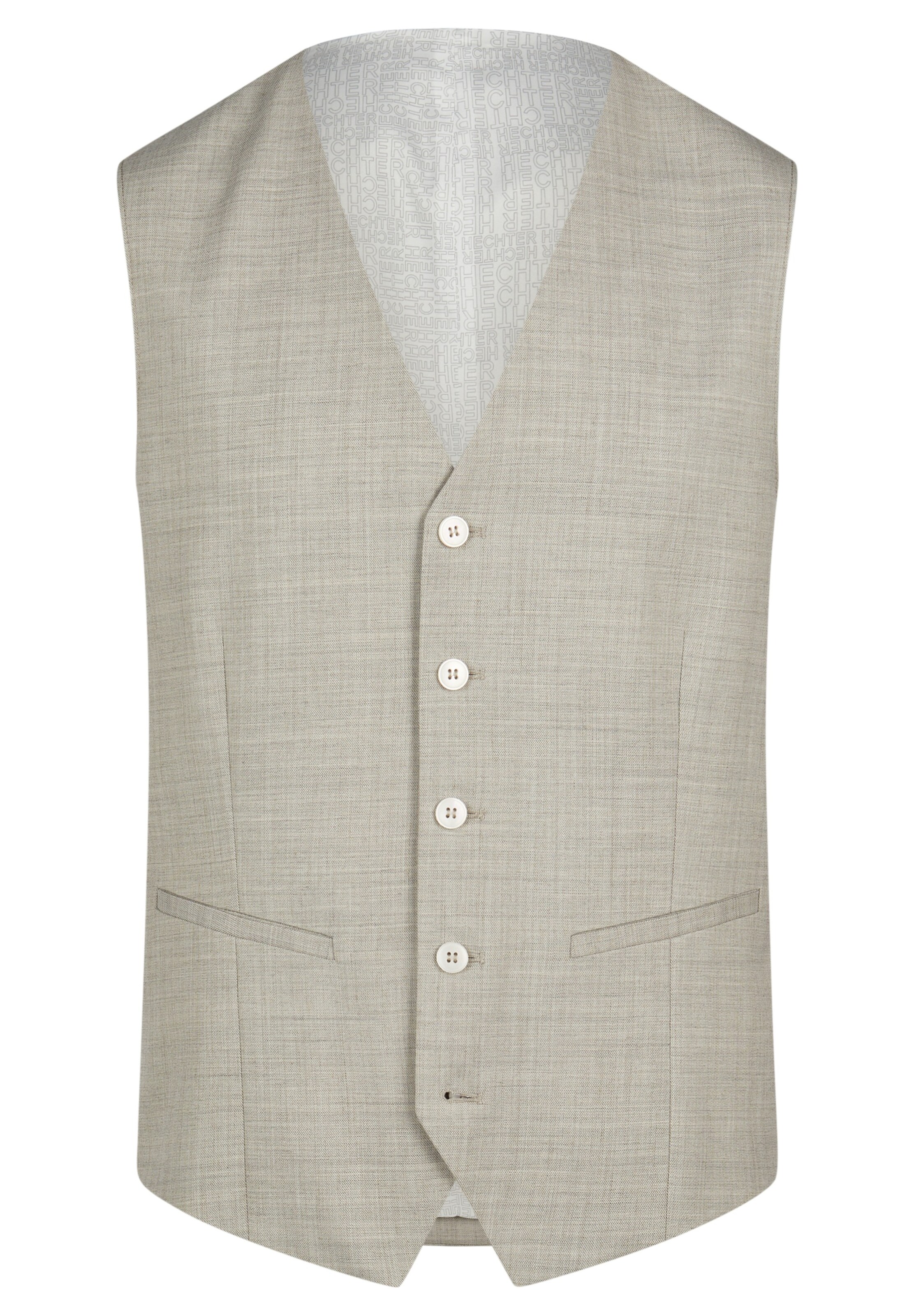 HECHTER PARIS Weste in Beige: Vorderseite