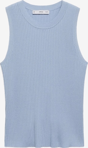 MANGO Knitted top 'BUGAMBI' in Blue: front