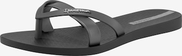 Ipanema T-Bar Sandals 'Kirei' in Black: front