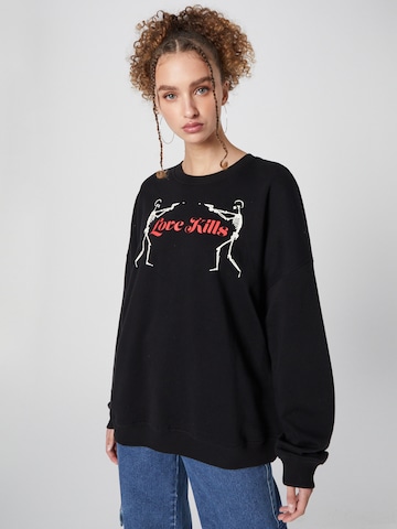 SHYX Sweatshirt 'Asya' in Zwart