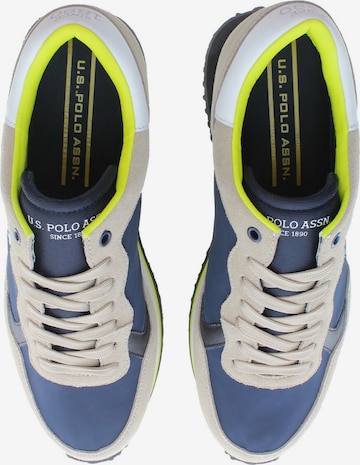 U.S. POLO ASSN. Sneakers laag 'Cleef' in Blauw