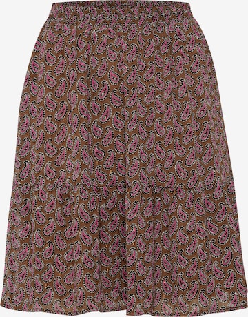 Kaffe Skirt 'Catalina' in Brown: front