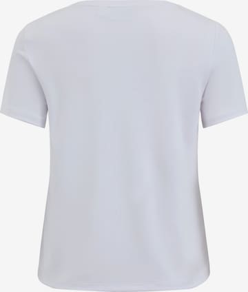 VILA T-shirt i vit