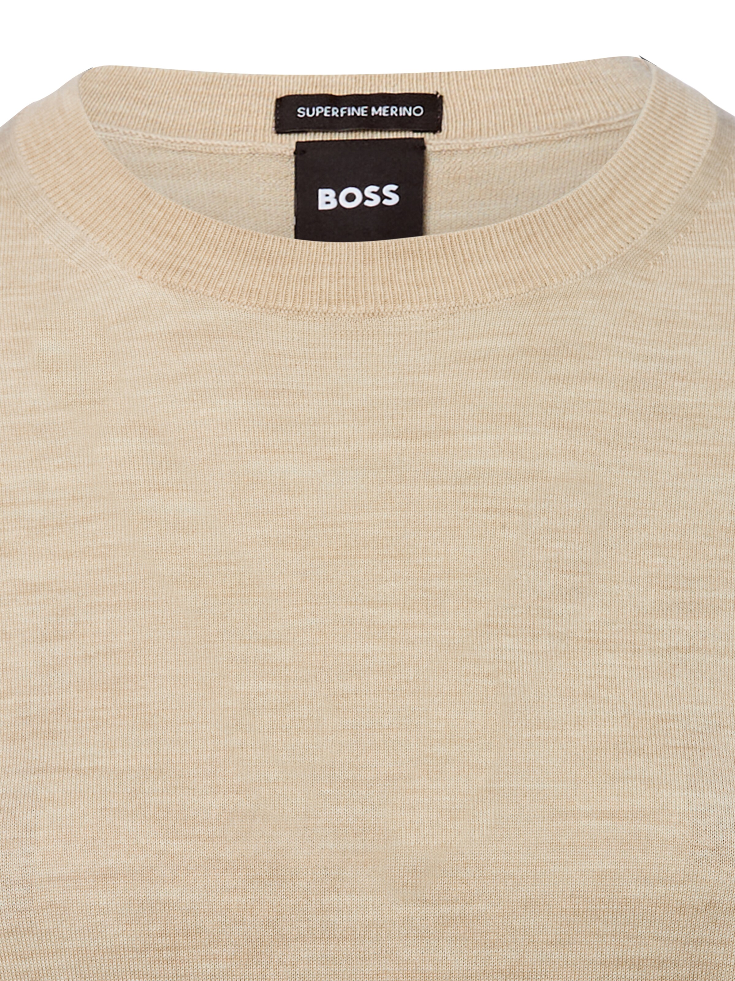 BOSS Trui ' Ferpina ' in Beige
