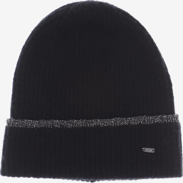 OPUS Hat & Cap in One size in Black: front